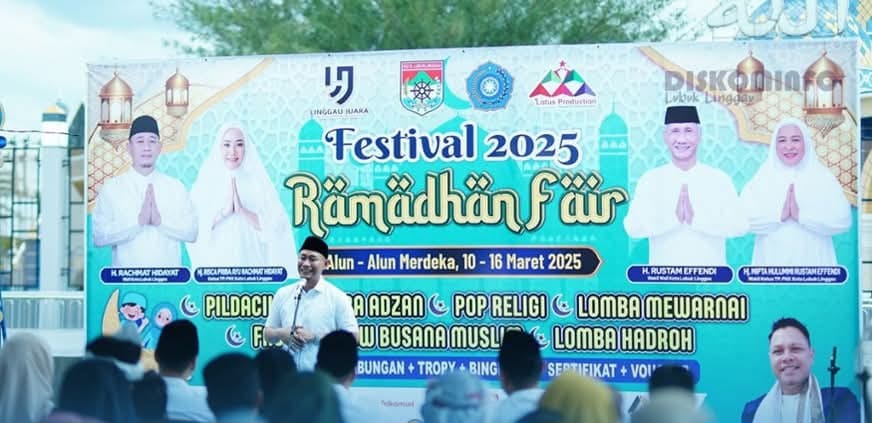 Wako Rachmat Hidayat Tutup Festival Ramadhan Fair 2025 di Alun-Alun Merdeka LubukLinggau